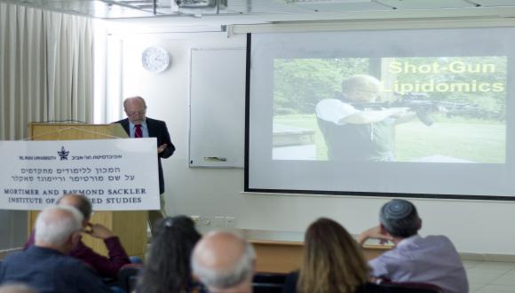 Prof. Valerian Kagan at his lecture
