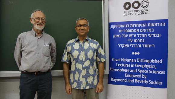 Prof. Morris Podolak and Prof. Nader Haghighipour