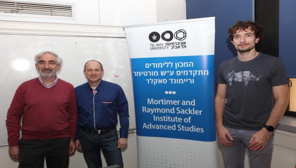 Professor Michael Krivelevich, IAS Distinguished Scholar Professor Benjamin Sudakov and Professor Wojciech Samotij