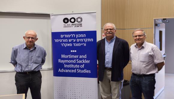 Prof. Marek Karliner, Prof. Rudolf Podgornik and Prof. David Andelman