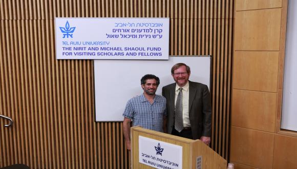 Prof. Mordechay Gerlic and Prof. Edward Mocarski 