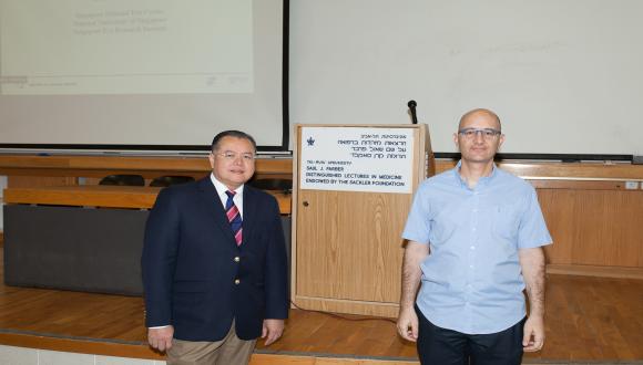 Prof. Tin Aung and Prof. Yaniv Barkana