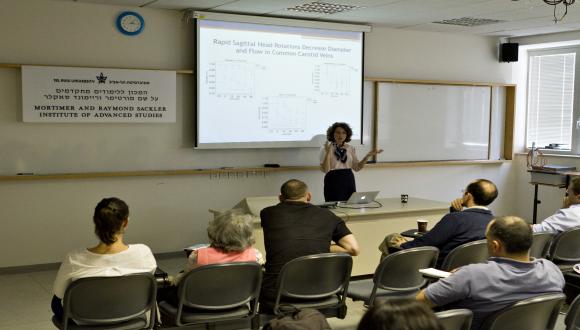 Prof. Susan Margulies at her lecture 