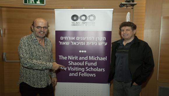 Prof. Christos Papadimitriou and Prof. Muli Safra