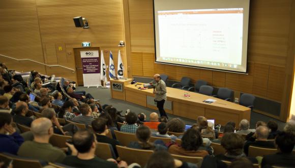 Prof. Christos Papadimitriou at his lecture