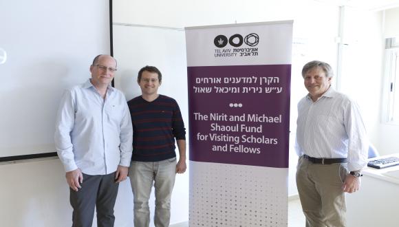 Prof. Amir Erez, Prof. Danny Heller and Prof. Peter Bamberger 