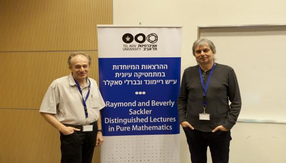 Prof. Leonid Polterovich and Prof. Herbert Edelsbrunner